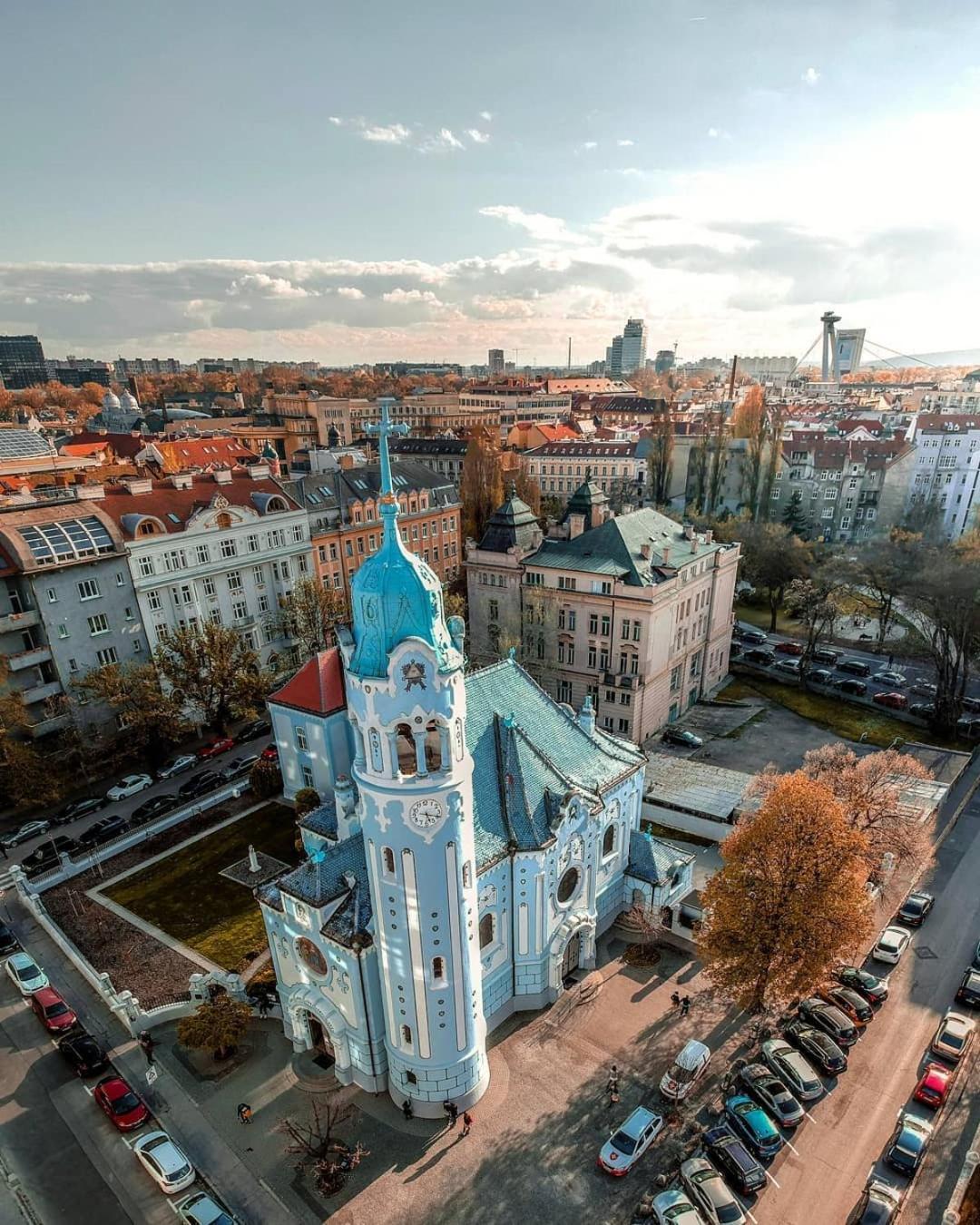Apartman Design Old Town Aprt - Blue Church & Park - Ac Pozsony